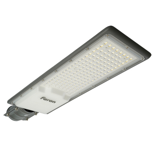 Светодиодный уличный консольный светильник Feron SP3036 150W 6400K 230V, серый фото 8