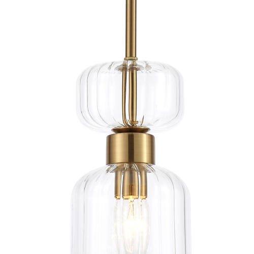Подвесной светильник Escada 1141/1S E14*60W Antigue copper/Clear фото 4 Подвесной светильник Escada 1141/1S E14*60W Antigue copper/Clear фото 4