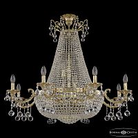 Люстра груша хрустальная 2128H208/8/100IV/Y1 G Bohemia Ivele Crystal (Богемия Ивеле Кристалл)