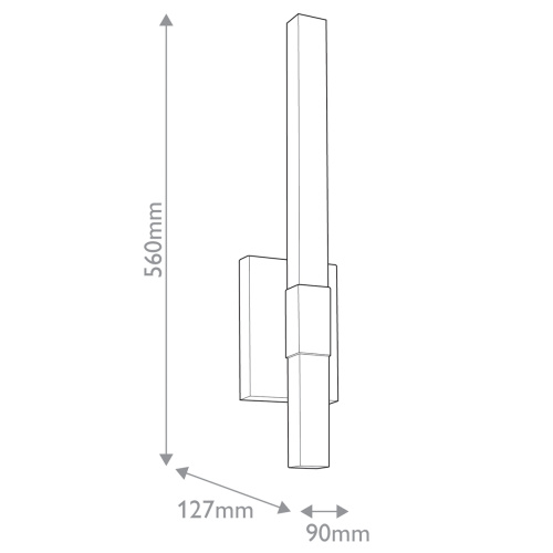 Настенный фонарь Kichler, Арт. KL-NOCAR-M-BK фото 5