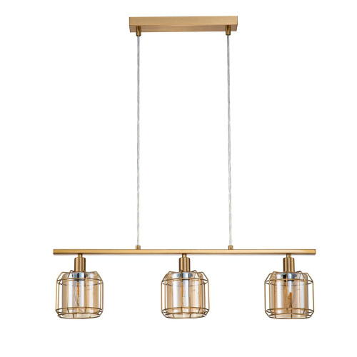Подвесной светильник Escada 10188/3S E14*40W Brass фото 2 Подвесной светильник Escada 10188/3S E14*40W Brass фото 2