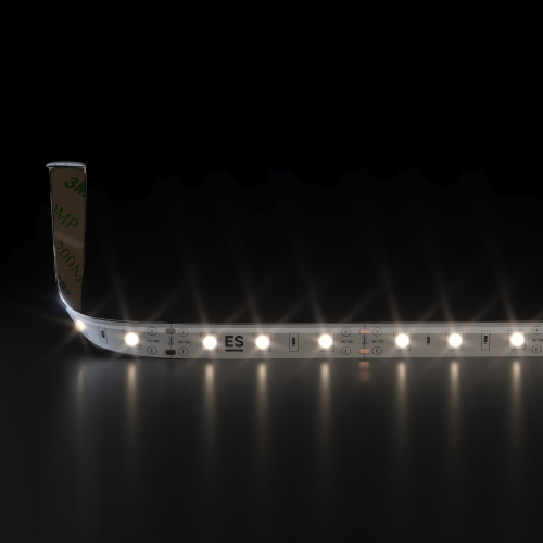 Светодиодная лента 12 В 4,8 Вт/м 60 Led/м 2835 IP65, теплый белый 3300К, 5 м Лента светодиодная 12V 4,8W 60Led 2835 IP65 теплый белый, 5м фото 2 Светодиодная лента 12 В 4,8 Вт/м 60 Led/м 2835 IP65, теплый белый 3300К, 5 м Лента светодиодная 12V 4,8W 60Led 2835 IP65 теплый белый, 5м фото 2