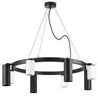 Комплект с подвесной люстрой Lightstar Rullo (571018+214436-4+214487-4) LR018364874