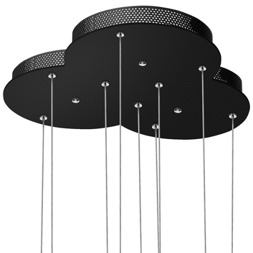 763337 Подвес UNITARIO 34.5W LED 3795LM ЧЕРНЫЙ МАТОВЫЙ 3000K фото 5