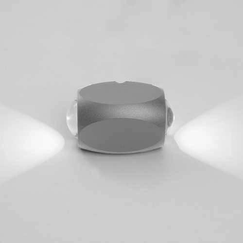 Светодиодный светильник стационарный Feron AL54 MINI 2*1W 4000K серый фото 8