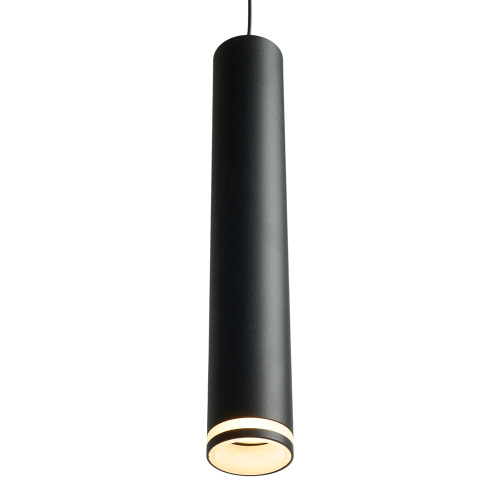 Светильник потолочный Feron ML1008 Barrel LUNA levitation на подвесе MR11 35W 230V, черный 40*250 фото 3
