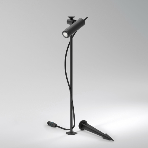 Светильник садово-парковый светодиодный с регулируемым плафоном Covert 35173/S черный