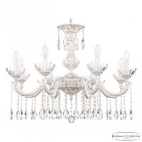 Люстра с хрустальными подвесками AL78101/8/250 A WMN P Clear/M-1H Bohemia Ivele Crystal (Богемия Ивеле Кристалл)