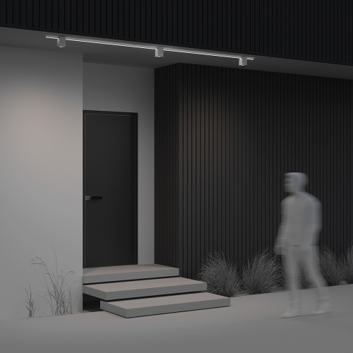 Уличный трековый светильник Outdoor O-TR01-3-S-16WW3K фото 6