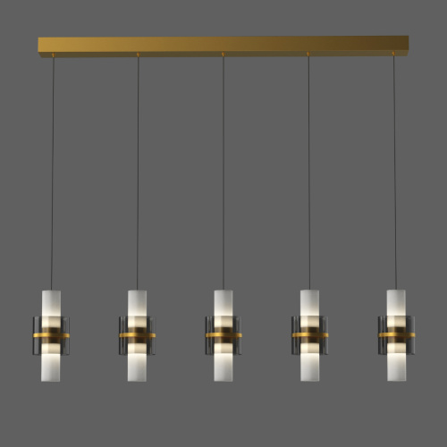 Подвесной светильник MD22001004-5A gold фото 2