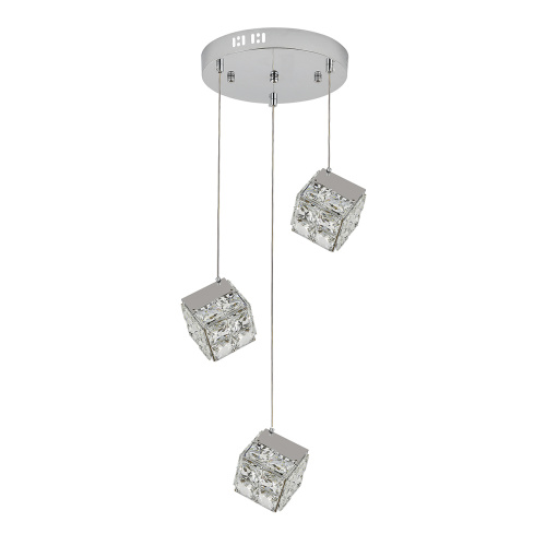 Подвесной светильник 12048/3P Chrome фото 3