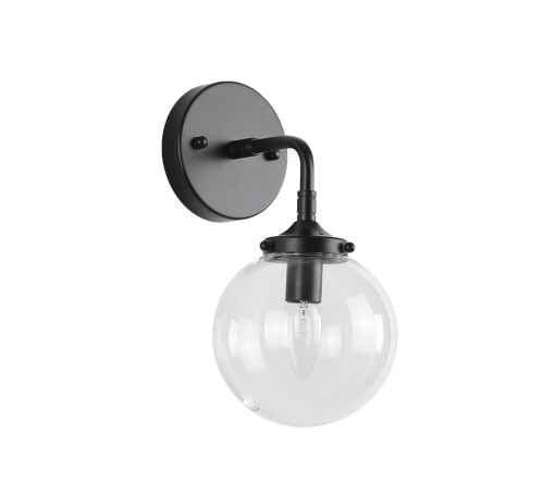 Бра черное E14 30см Zortes LAMPADY ZRS.79903.1