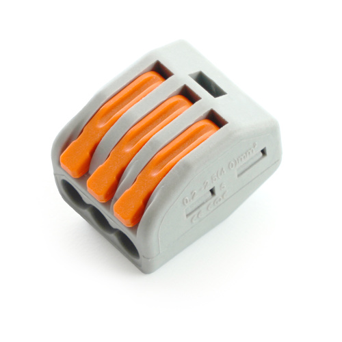 Клемма строительно-монтажная 3-проводная STEKKER, LD222-413 фото 5