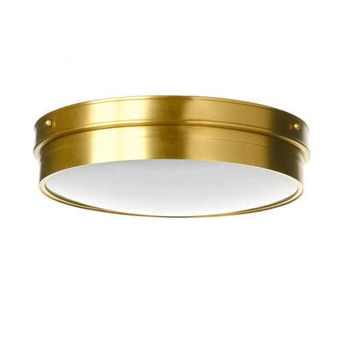 Потолочный светильник Cloyd PLATZ FM1 / Ø51 см - латунь (арт.10458)