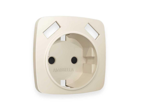 Лицевая панель розетки AMBRELLA VOLT OP3290 Лицевая панель розетки AMBRELLA VOLT OP3290