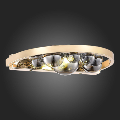 SL1510.201.01 Бра ST-Luce Французское золото/Дымчатый G9 1*5W OLMI фото 5