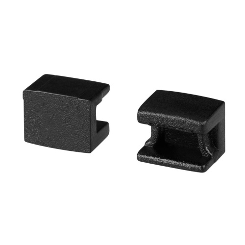 Заглушка Arlight Plintus-Fantom-Bent Black глухая 043662