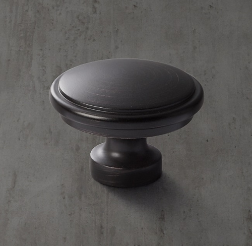 Ручка-кнопка Lugarno d.3.2 Bronze