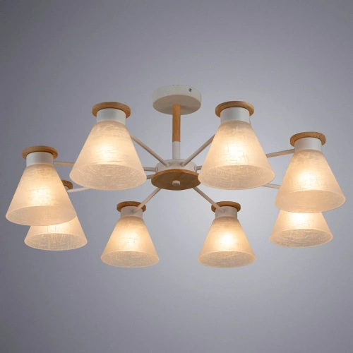 Потолочная люстра Arte Lamp TYLER A1031PL-8WH фото 2 Потолочная люстра Arte Lamp TYLER A1031PL-8WH фото 2