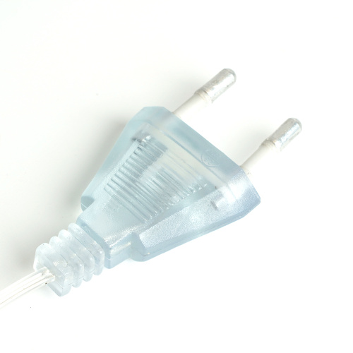 Светодиодная гирлянда Feron CL577 линейная Роса (на плоском проводе) 220V мультиколор c питанием от сети фото 2