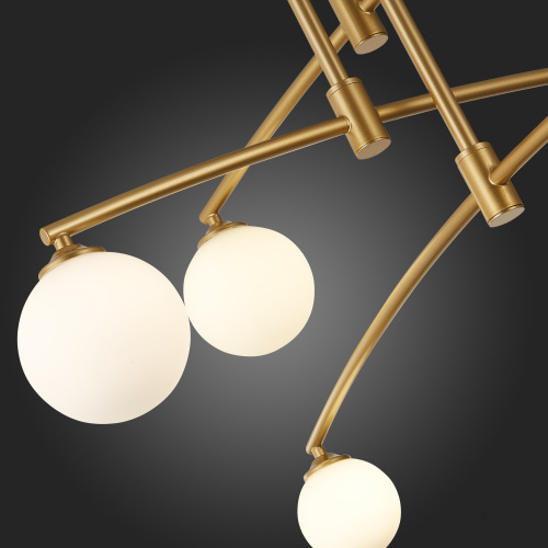 SL1208.302.06 Светильник потолочный ST-Luce Золотистый/Белый G9 6*5W SEMBRARE фото 2