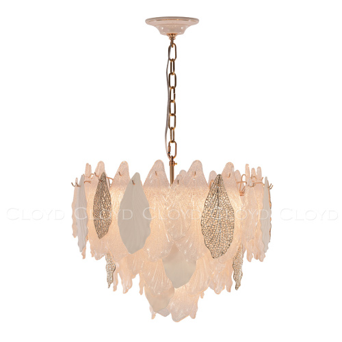 Люстра Cloyd SENEGAL-A C15 / Ø60 см - с золотыми листьями - золото (арт.10366) фото 5 Люстра Cloyd SENEGAL-A C15 / Ø60 см - с золотыми листьями - золото (арт.10366) фото 5