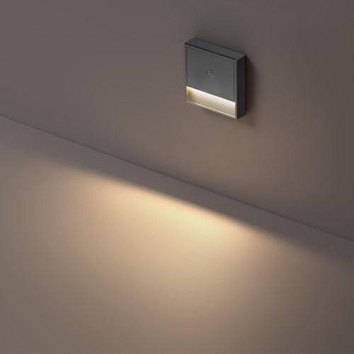 359710 OVER NT25 434 серый Светильник накладной сенсорный для лестниц IP20  LED 0.4W 3000К 1000mAh Li-ion, 5V VESPERA фото 4
