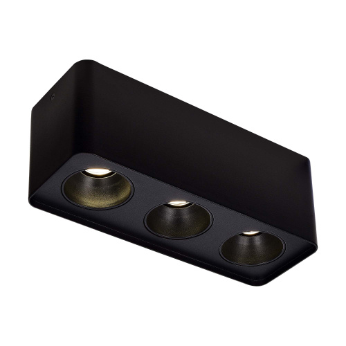 ST053.402.03 Накладной корпус для светодиодного модуля серии ST850, ST851 ST-Luce Черный SHIFT фото 3