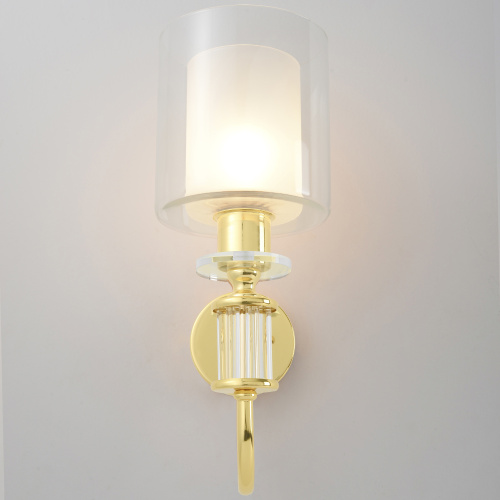 Crystal Lux Бра Crystal Lux ELENA AP1 GOLD фото 2