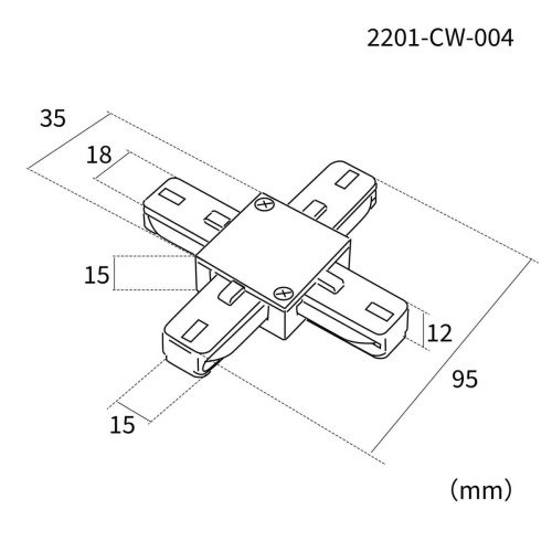 Коннектор Favourite Practica 2201-CW-004 фото 2