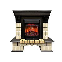 Электрокамин RealFlame Stone ML DN античный дуб с очагом Majestic Lux BL RC