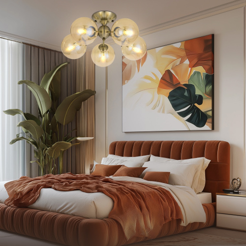 Citilux Томми CL102153 Люстра потолочная Бронза фото 10