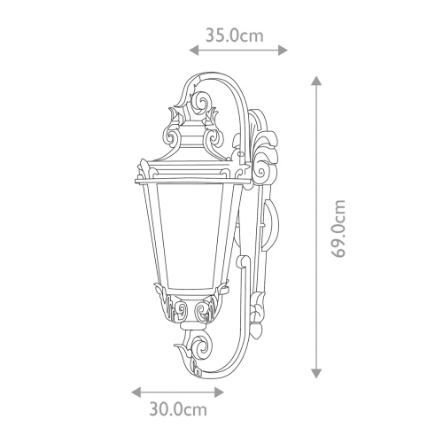Настенный фонарь Elstead Exterior, Арт. BT1-L фото 4