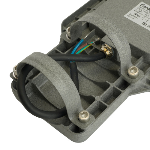 Светодиодный уличный консольный светильник Feron SP3022 100W 5000K 230V, серый фото 9