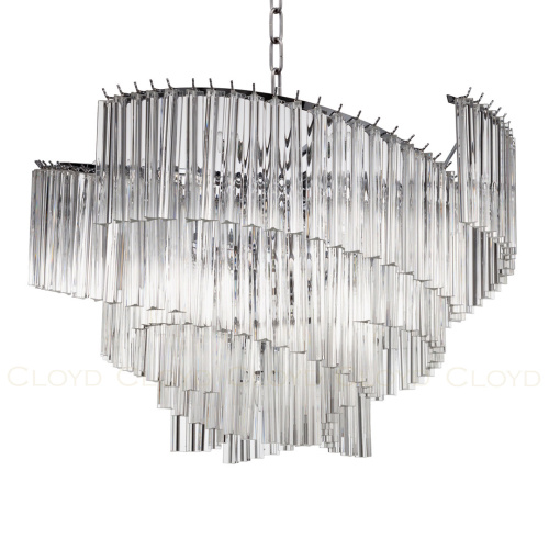 Люстра Cloyd EVOLUTE-A C18 / Ø80 см - хром (арт.10572) фото 4