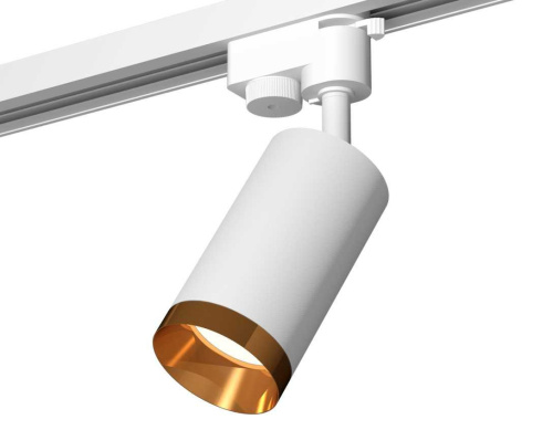 Комплект трекового светильника Ambrella light Track System XT6322064 SWH/PYG белый песок/золото желтое полированное (A2520, C6322, N6134)
