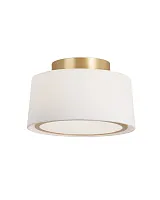 Золотой потолочный светильник "Флемиш"