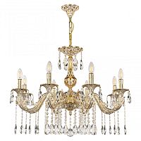 Люстра с хрустальными подвесками AL79101/8/250 A GW Bohemia Ivele Crystal (Богемия Ивеле Кристалл)