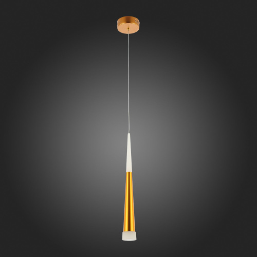 SLE200103-01 Светильник подвесной Золотистый/Золотистый, Белый LED 1*7W 3000K ORPELO фото 6