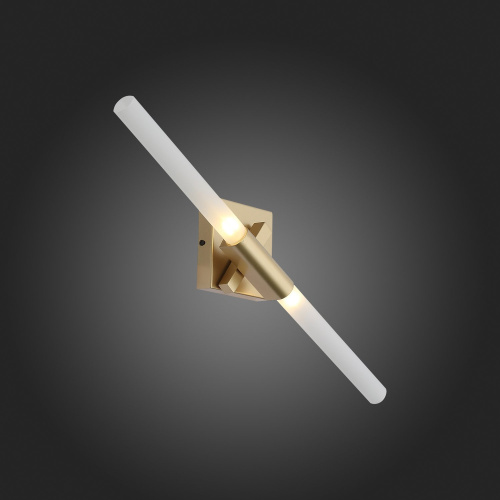 SL947.201.02 Бра ST-Luce Золотистый/Белый G9 2*5W LACONICITA фото 6