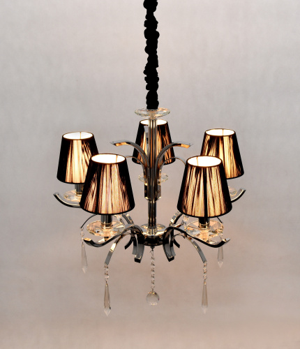 Хрустальная подвесная люстра Lumina Deco Gianna LDP 1157-5 фото 2 Хрустальная подвесная люстра Lumina Deco Gianna LDP 1157-5 фото 2