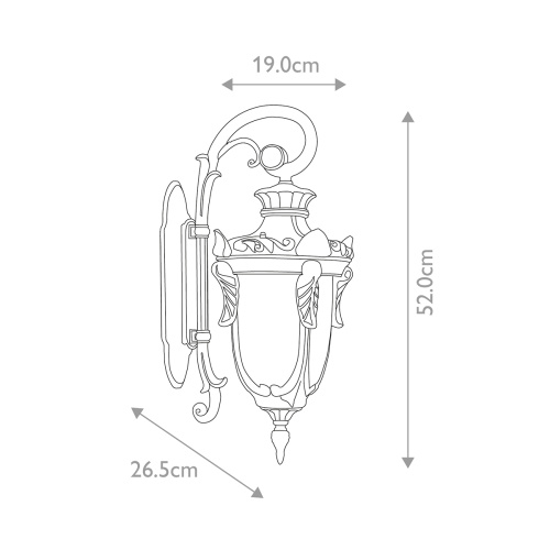 Настенный фонарь Elstead Exterior, Арт. PH2-M-OB фото 4
