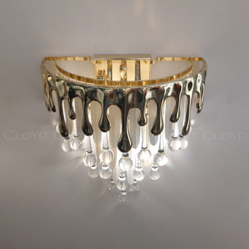 Бра Cloyd CAPULETTI W2 / выс. 32 см - золото (арт.20335) Бра Cloyd CAPULETTI W2 / выс. 32 см - золото (арт.20335)