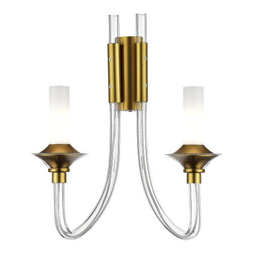 SL1241.201.02 Бра ST-Luce Золотистый/Белый E14 2*40W VETRANO SL1241.201.02 Бра ST-Luce Золотистый/Белый E14 2*40W VETRANO