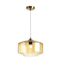 4747/1 PENDANT ODL21 409 янтарный/бронзовый Подвес E27 60W BINGA