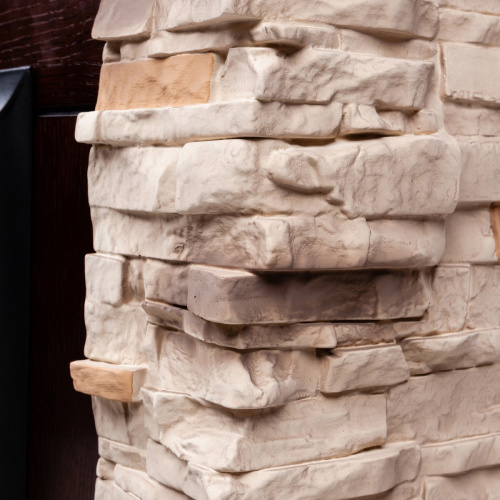 Каминокомплект DUBLIN ROCK/ДУБЛИН РОК Античный дуб с очагом Электроочаг KENDAL/КЕНДАЛ 24 фото 6