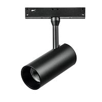 209137 Светильник 48V для 1-фазного трека UNO LED 10W 820LM 28G ANTIGLARE ЧЕРНЫЙ МАТОВЫЙ 3000K