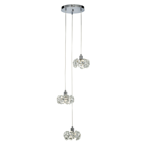 Eletto Betsy EL322P03.1 Хрустальный подвесной светильник Хром фото 3 Eletto Betsy EL322P03.1 Хрустальный подвесной светильник Хром фото 3