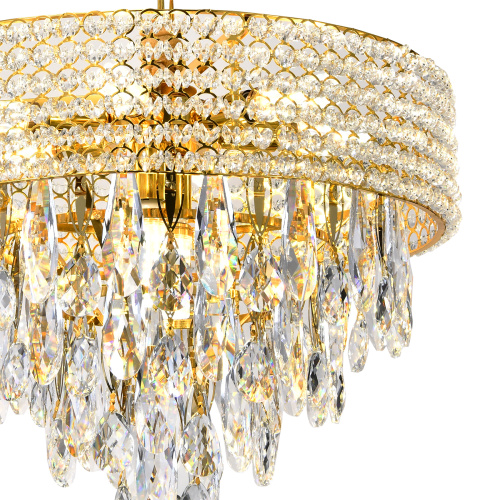 Подвесной светильник 140009/8P E14*40W Gold фото 4