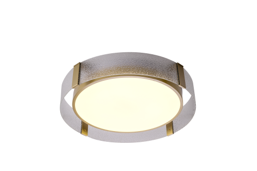 Накладной светильник с подсветкой золото LED 72+15Вт D50см Zortes GERDA ZRS.1097.50 фото 19